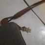wicker and canvas handbag Image 3