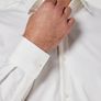 HUGO BOSS Men's Valerio Shirt, White, Size 44 / XL Image 8