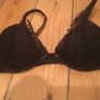 New Calvin Klein Lace Plunge Bra, Black Image 4