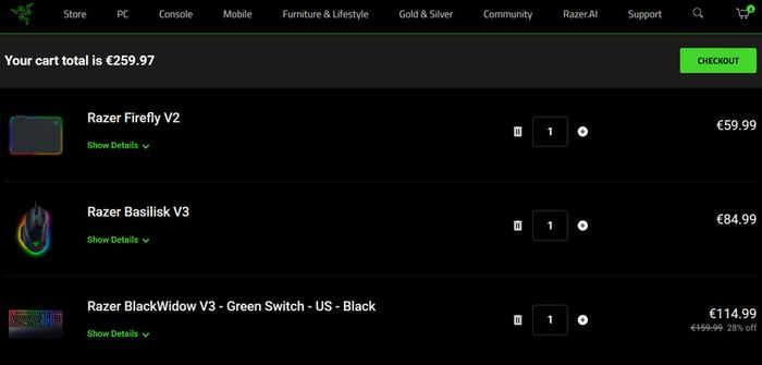 Razer bundle BARGAIN