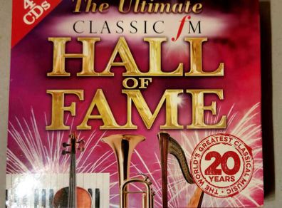 4 CD's Various Composers: The Ultimate Classic FM Hall of Fame, VG condition.