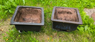 Garden Ceramic pot X 2