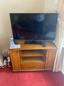 Higginbotham hand made TV stand