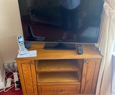 Higginbotham hand made TV stand