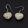 Glass Crystal Rainbow Sterling Silver Earrings Image 10