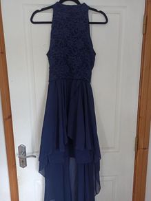 Size 10 Navy Blue Quiz Dress