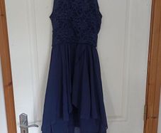 Size 10 Navy Blue Quiz Dress