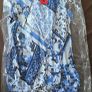 HUGO BOSS Women's Blouse Top Casanda, Open Style 981, Blue, Size EU 46 / XXL Image 5