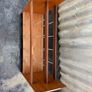 Mid Century Modern Danish Unique Teak Magazine Rack Image 4