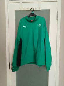 Vintage 2009 Puma Ireland Rugby Union (IRFU) drill top