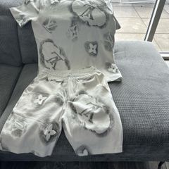 mens shorts and top