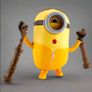 BRAND NEW Minions: The Rise of Gru  Nunchuck Swinging Stuart Action Figure Image 2