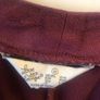Wine velour pyjama bottoms  (size 12-14) Image 2