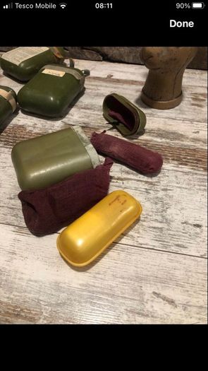 vintage army chemical kit
