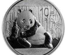 2015 China 10 Yuan 1 oz Silver Bullion Coin - Panda BU (In Capsule)