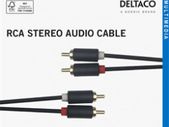 2 RCA - 2 RCA Audio Cable Gold Plated