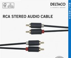 2 RCA - 2 RCA Audio Cable Gold Plated