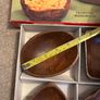 A Set of Vintage Handcrafted Tropical Hardwood Dishes Image 4