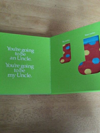 You're going to be an uncle
