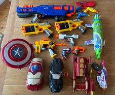 Marvel Avengers Nerf Guns, Star Wars Nerf gun, N- Strike guns and more