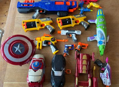 Marvel Avengers Nerf Guns, Star Wars Nerf gun, N- Strike guns and more
