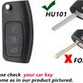 3 Buttons Key Fob Case Cover For Ford Fiesta Focus Mondeo MK4 Kuga Galaxy B Max S Max C Max Image 2