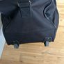 Large capacity black suitcase with wheels Image 6