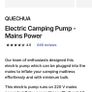 Double Air Matress & Electric Camping Pump Image 2