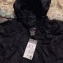 New XL Black parka packable jacket Image 7