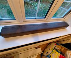 Geocast dark oak mantle beam