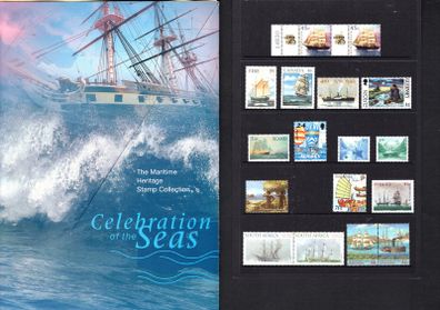 The Maritime Heritage Stamp Collection Celebration of the Seas. This was a collocative collection from Aland, Australia, Canada,  Faroe Islands, Guernsey, Ireland, Jersey, Portugal, Singapore, Sweden,South Africa & USA Philatelic Bureaus.
