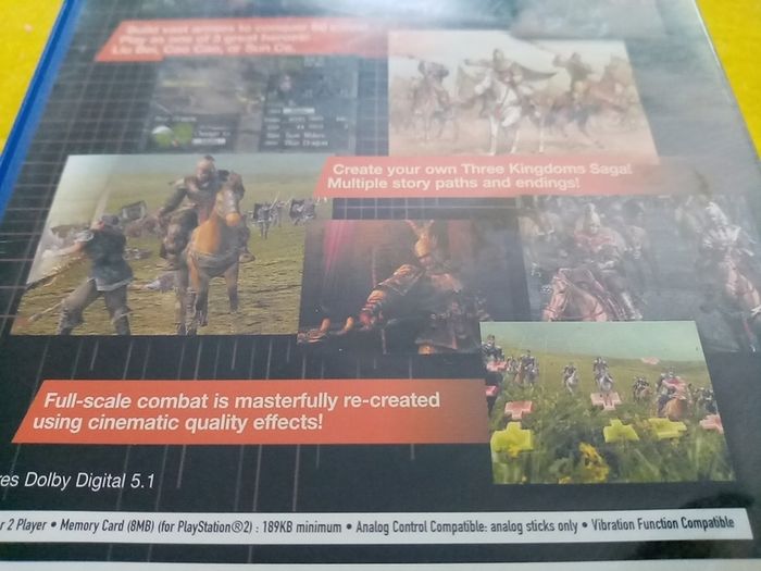 Dynasty Tactics PlayStation 2 Ps2 Games Original