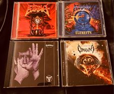 Atheist, Coroner and Obscura CDs