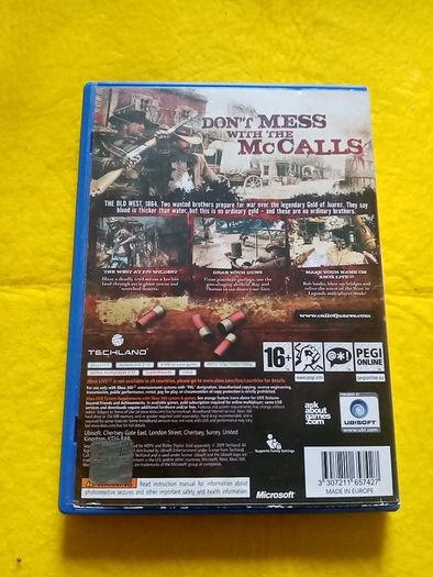Call of Juarez Bound in Blood Xbox 360 games Original