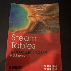Steam Tables Book