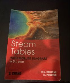 Steam Tables Book