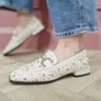 Kate Appleby peniston collection loafers studded gold neutral chic sophisticated new Image 3