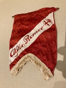 Alfa Romeo dealer pennant Rare