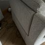 Silver grey electric armchair Image 3
