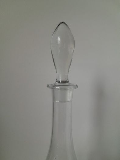 Etched Glass Decanter