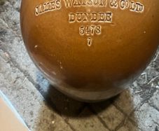 James Watson&sons Dundee. 7 gallon flagon