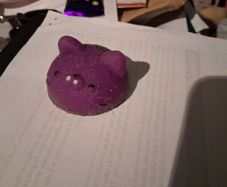 squishy toy needs a wash