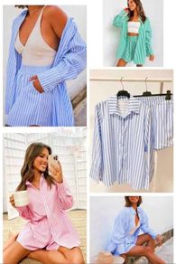 NEW Stripe co ord shirt and short