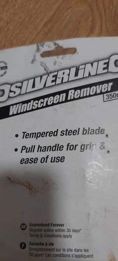 Windscreen Remover / TOOL
