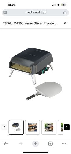 Jamie Oliver by Tefal JM4168G0 Stone-bake Pizza Oven