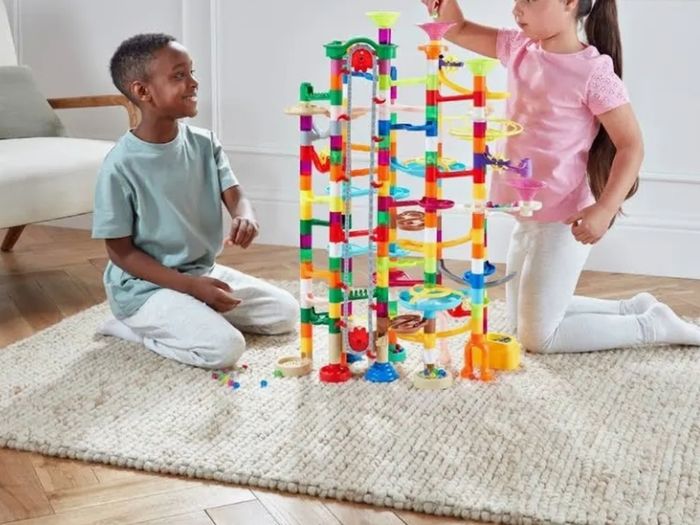 Gorgeous Marble Run with motorised elevator
