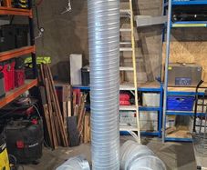 Spiral Duct fittings, ventilation ducting
