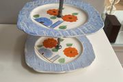 Vintage H&amp;K Tunstall cake stand