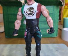 Super Crazy wrestling action figure Mexico shirt loose