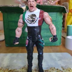 Super Crazy wrestling action figure Mexico shirt loose